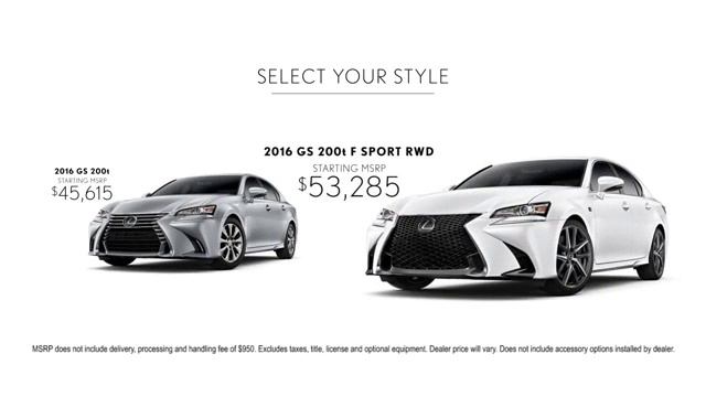 MVP Features- 2016 Lexus GS 200t Glendale WI Milwaukee WI