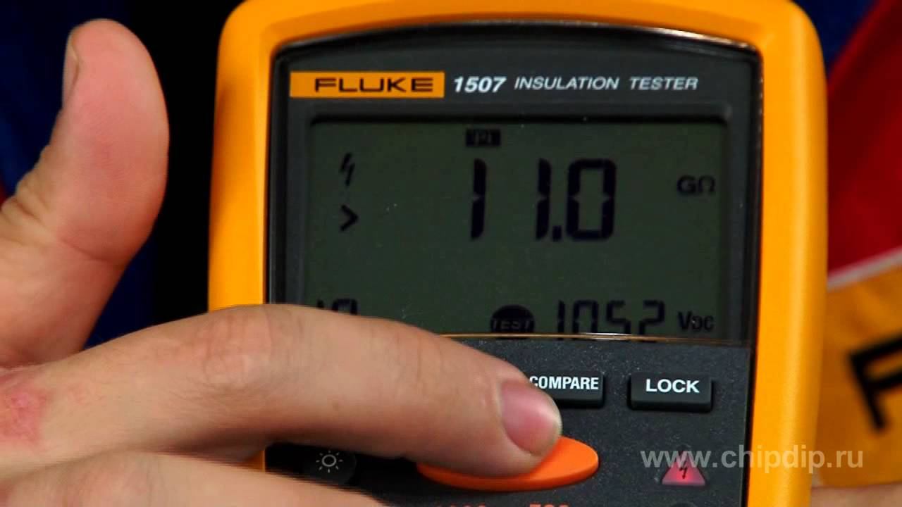 Fluke 1507 измеритель сопротивления изоляции