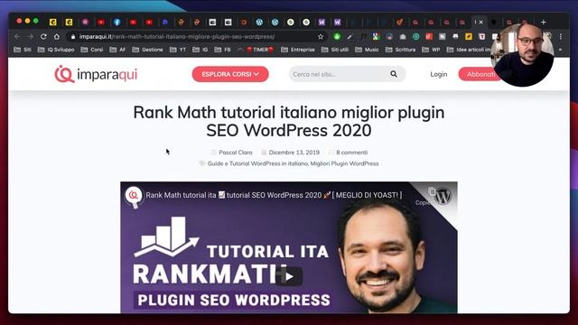 Diretta novità WordPress + Q&A con Pascal di imparaqui