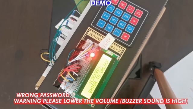 Smart Room Lock with Monitoring System | MCA Project January 2021 | EEE2083 | Group ZIN