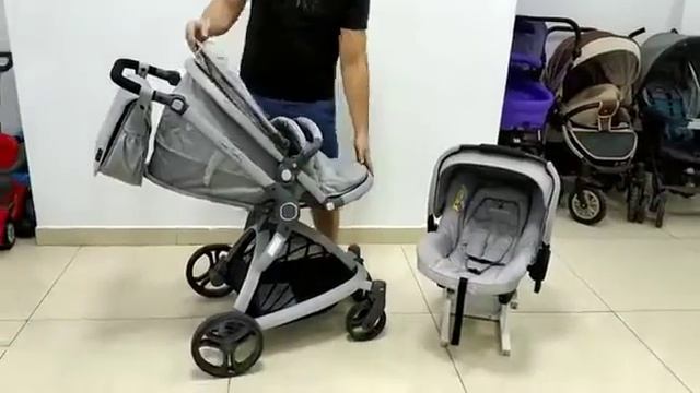 ВИДЕООБЗОР ДЕТСКОЙ КОЛЯСКИ SKILLMAX 1609 (PIERRE CARDIN)
