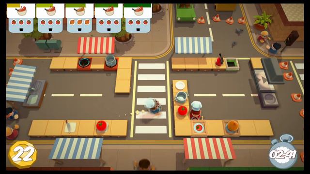 Overcooked PART 1 | Cooking is stressful! | Switch Gameplay