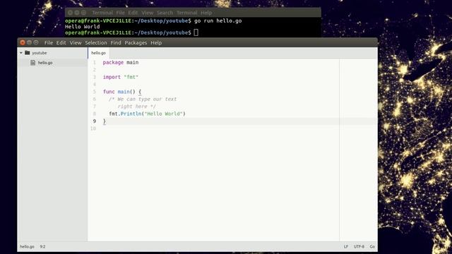 Google Go Programming Tutorial - Comments