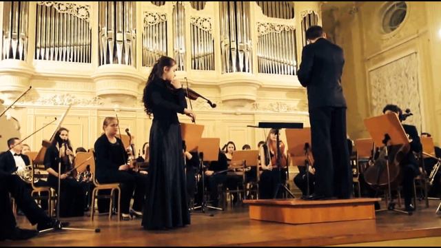 Rybkina Sofia; H. Wieniawski, Violin Concerto No. 1, 1st mov.