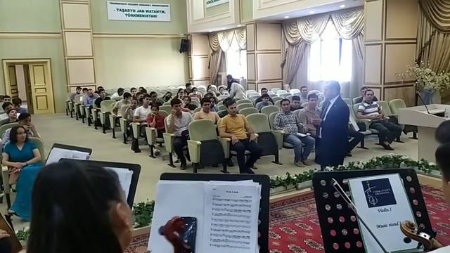 Arakesmede ýörite kwartet sazlary ýaňlandy
