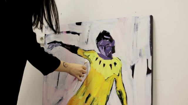 Видео к выставке Анастасии Даниленко в Q-ART Gallery