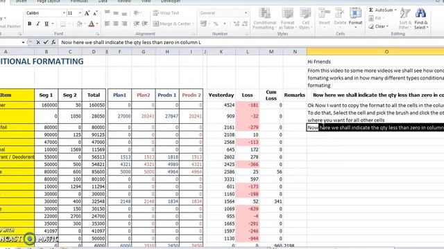 81 Conditional Formatting in Microsoft Excel 2010 greater,lesser, Equal to: EXCEL BEGINNER