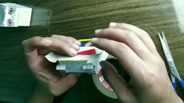 How to make tiger tank by cigarettes box