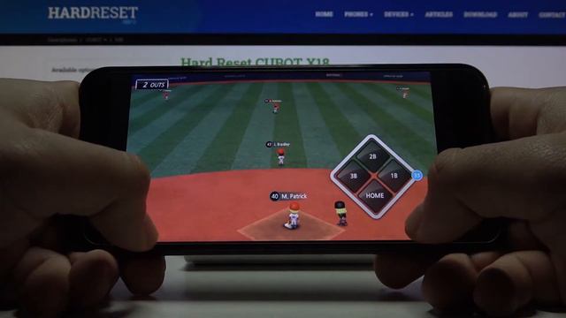 Cubot X18 Test Game: Baseball 9