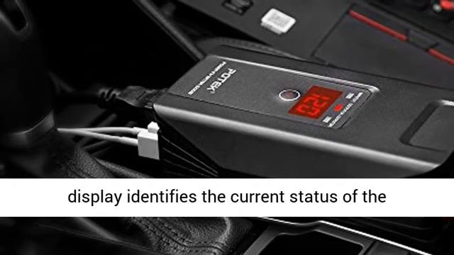 POTEK 500W Power Inverter DC 12 V to 110V AC Car Converter with Digital Display Dual - Overview