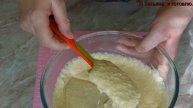 Арабский пирог- "Басбуса." // Arabische Kuchen - Basbousa.#222