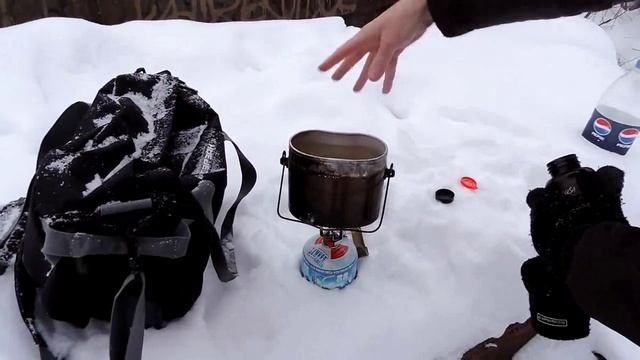 ШОК!!! СМОТРЕТЬ ВСЕМ!!! Китайская горелка не смогла вскипятить воду зимой