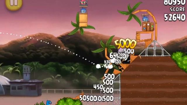 Angry Birds Rio Level 9-14 Airflied Chase 3 Stars