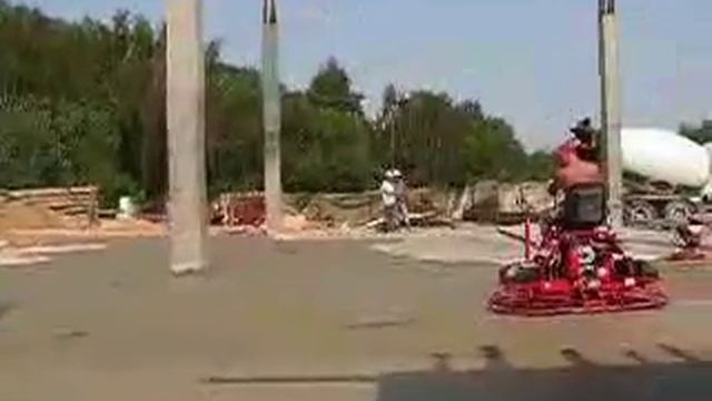 Затирка бетонного пола