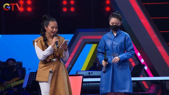 Faith Vs Helena Vs Kiera - Best Part | Battle Round | The Voice Kids Indonesia Season 4 GTV 2021