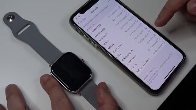 S4/P8 PLUS Smartwatch for Less | How to connect iPhone version