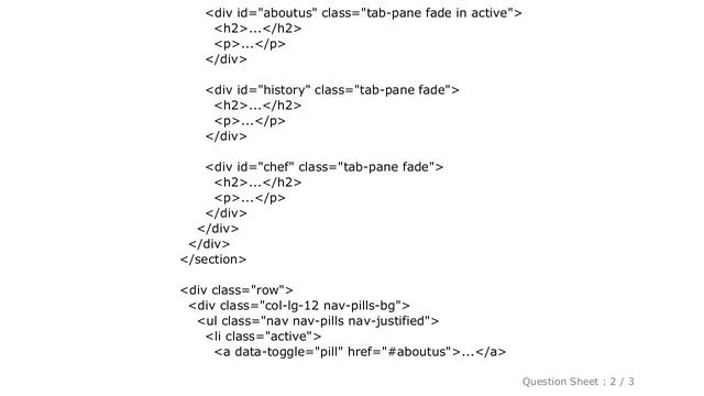 HTML : Changing background image bootstrap nav-pills