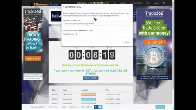 Срочно собираем Эфириум Ethereum   цена быстро растет! Краны Ethereum