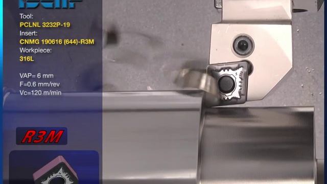 ISCAR ISOTURN - TURNING CHIPFORMERS ISO R3M
