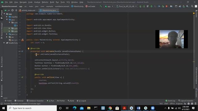 Android Studio Code Java for Toast and Calculate | Android Studio | Java