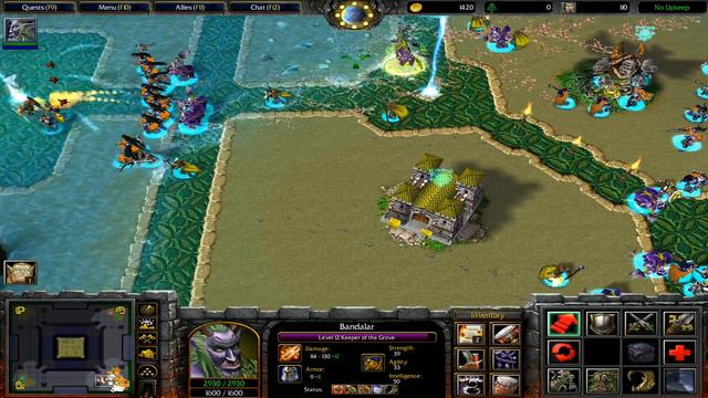 Warcraft III: TFT - (CUSTOM) 515 - Hero push - Dobrá kombinace