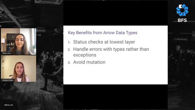 KBUG Jan 2021 - Key Benefits From Using Arrow Types - Featuring Katie Levy and Shelby Cohen