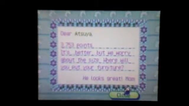 Animal Crossing: Wild World - Letter Glitch