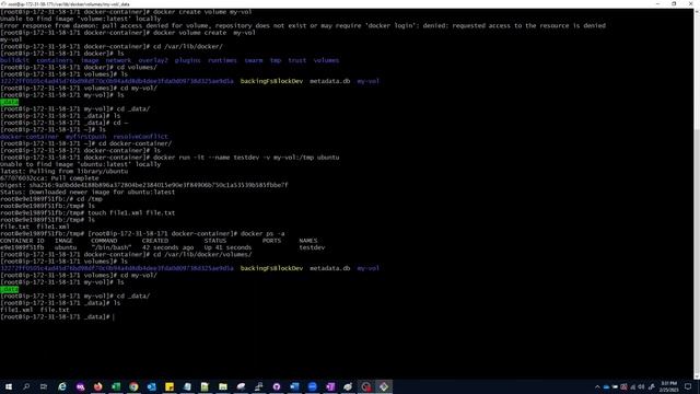 What is a Docker Volume?  Part 2 (Named volume)