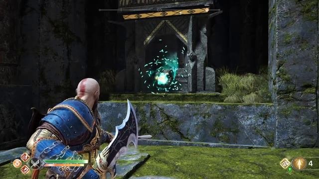 Слава королю God Of War просьбы Пламя РЕГИННА 2/2 (+ разбитая перчатка веков)