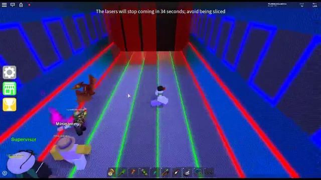 ROBLOX / Epic Minigames / Minigames / Laser Cutting (Neon)