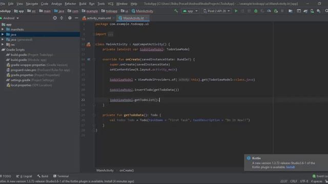 Part 6: Android Architecture Component(Room) - Insert and Retrieve Data