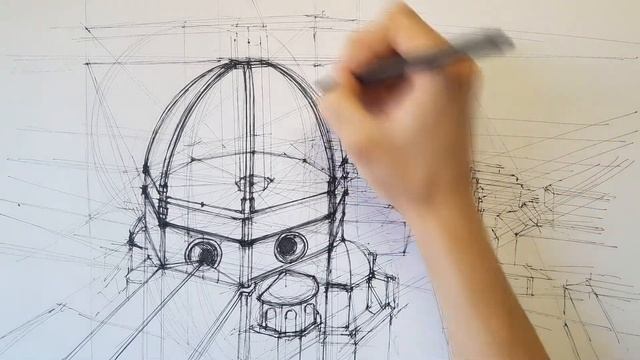 Copule of Santa Maria Del Fiore by Filippo Brunelleschi   Architecture Drawings 50