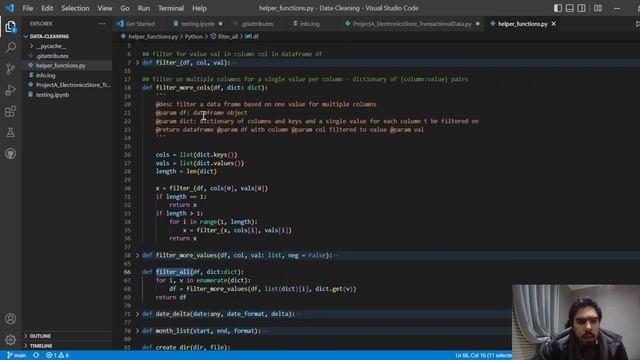 Filter Data Easily  Custom Functions  Python  Helper Functions
