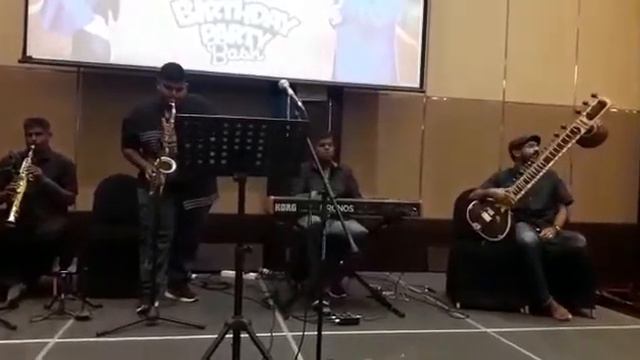 Oh Butterfly cover sitar with Sax
