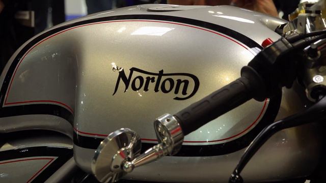 Motorcycle Live 2019, NEC Birmingham. The Norton stand! 2020 NORTON ATLAS!