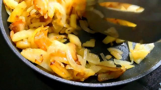 КАК ПОЖАРИТЬ КАРТОШКУ чтобы просили еще! Рецепт жареная картошка очень вкусная!