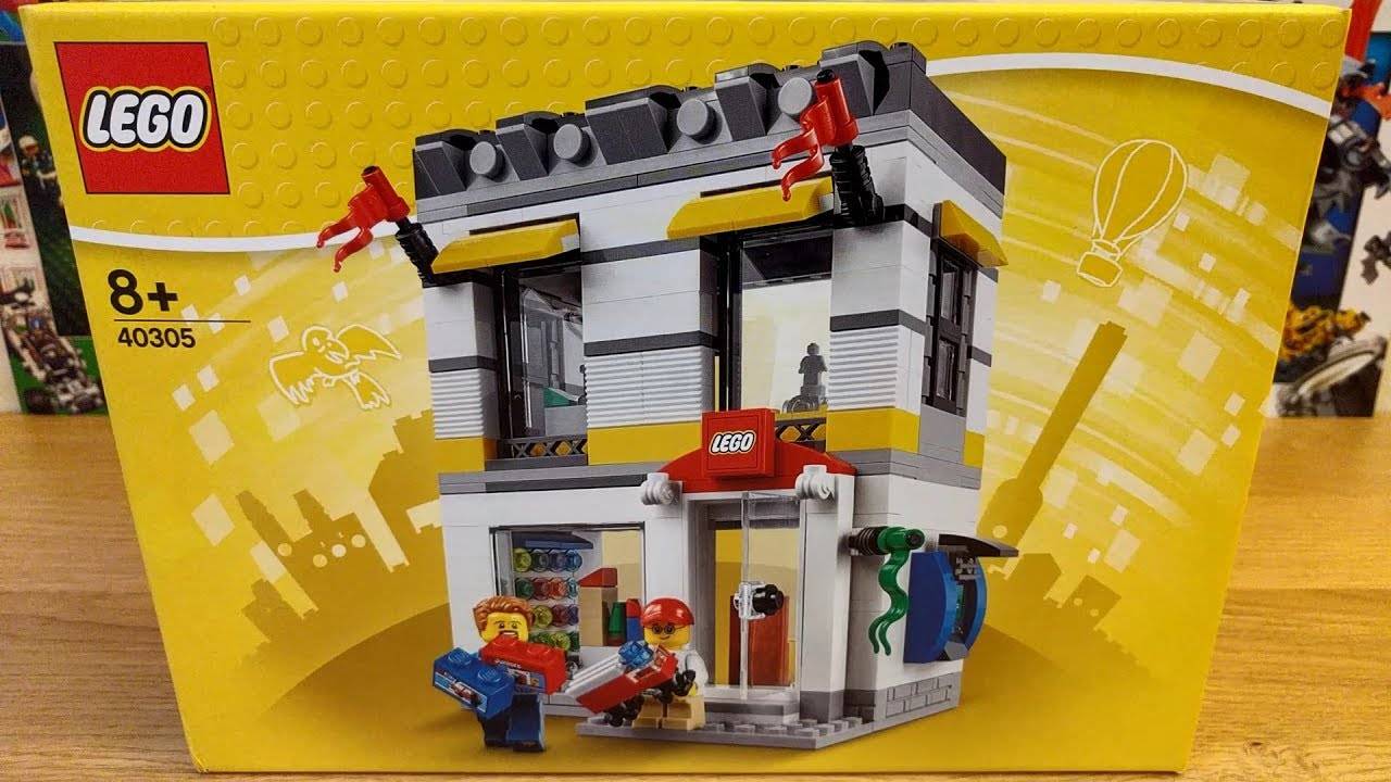 Фирменный Магазин Lego 40305 + Экстра 40309 и 40341