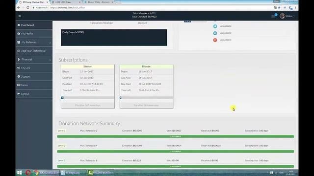 BTCHAMP - Новый матричный проект из Индии! Бинарная система! Маркетинг!