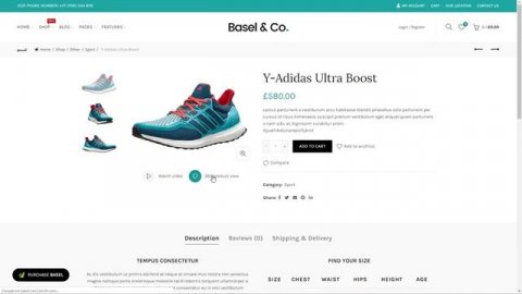 Обзор BASEL - премиум тема wordpress для создания интернет магазина