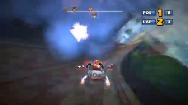 Sonic and Sega all stars racing Vs Sonic and all stars racing Transformed All Star move Comparison