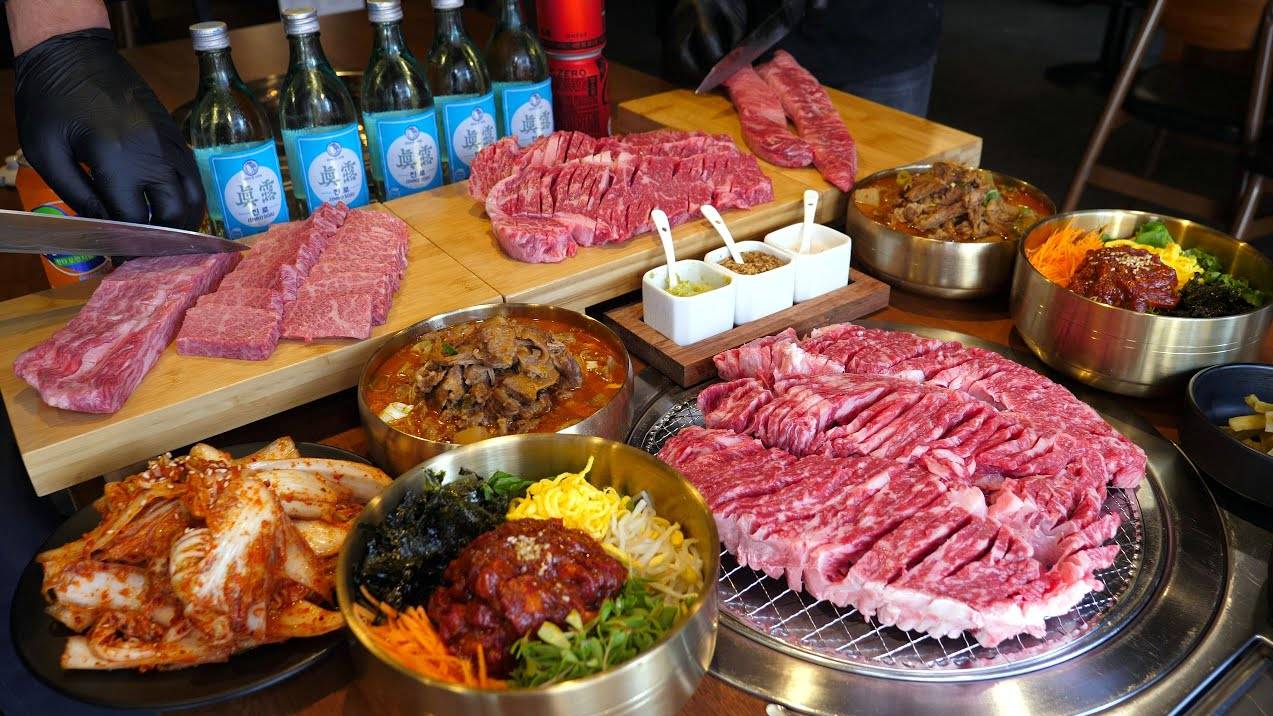 Настоящий корейский шашлык! восхитительное мясное блюдо - BEST6 / Корейская еда