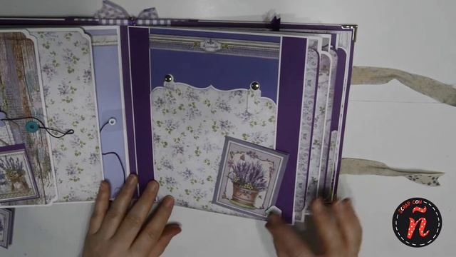 ÁLBUM "PROVENCE" - SCRAP CON Ñ