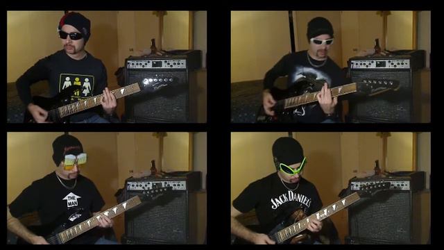 Guitar foursome - MOVEMBER SPECIAL - In Flames, Man Made God