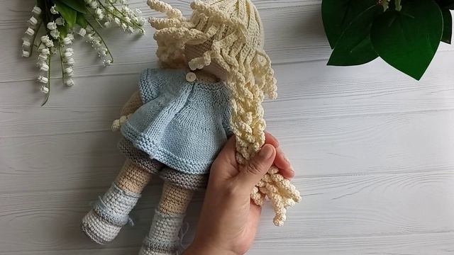 кукла вязаная крючком
