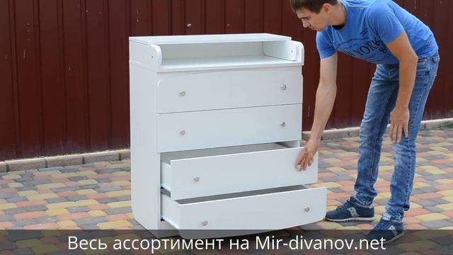 Пеленальный комод Baby 2 в 1 обзор