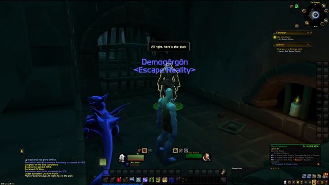 Let's play Void Elf The Beginning World of WarCraft