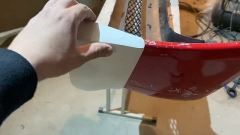 Установка губы Trust на бампер Toyota Altezza Gita....