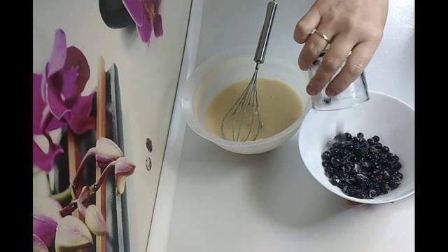 Рецепт постного и вкусного кекса с ягодами!