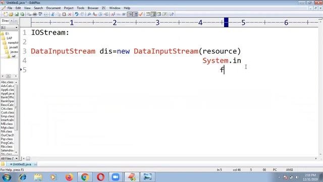 File Handling in Java Java IoStreams