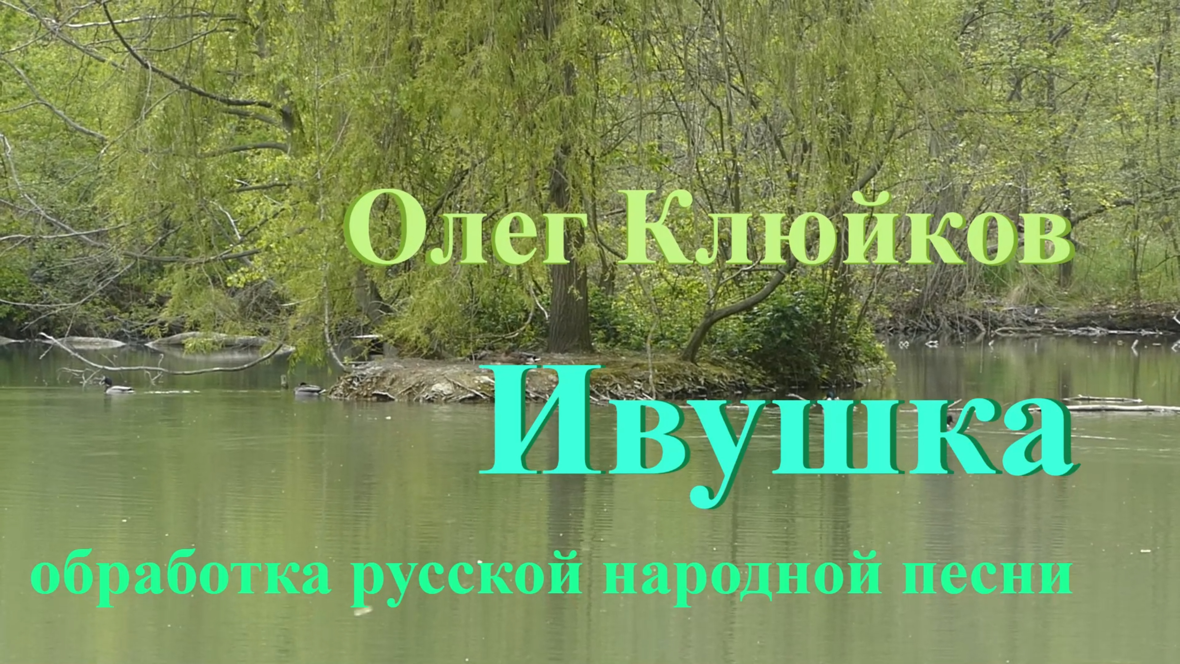 Ивушка. Обработка русской народной песни для баяна.